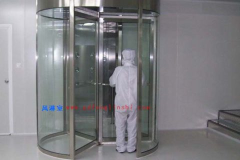 自動旋轉門風淋室|旋轉門風淋室